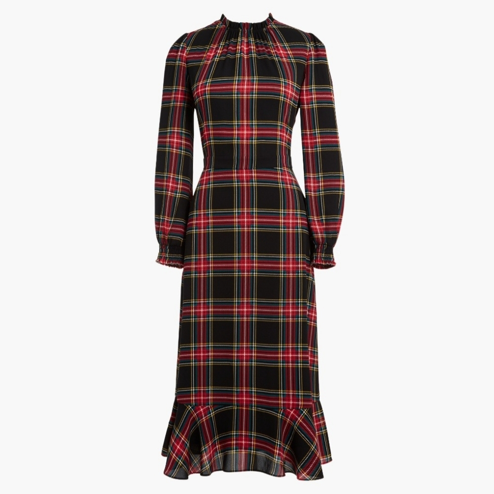 NWT J Crew Plaid Dress
